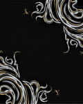 Elegant Swirling Pattern Rug