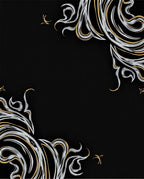 Elegant Swirling Pattern Rug