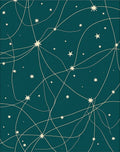 Constellation Woven Star Pattern Rug