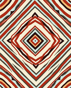 Abstract Diamond Geometric Pattern Rug