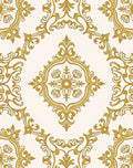 Regal Gold Ornament Pattern Rug