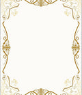 Elegant Floral Border Design Rug