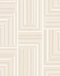 Geometric Stripes Abstract Tile Design Rug