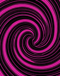 Hot Pink Swirl Pattern Rug
