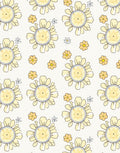 Blooming Daisy Floral Pattern Design Rug