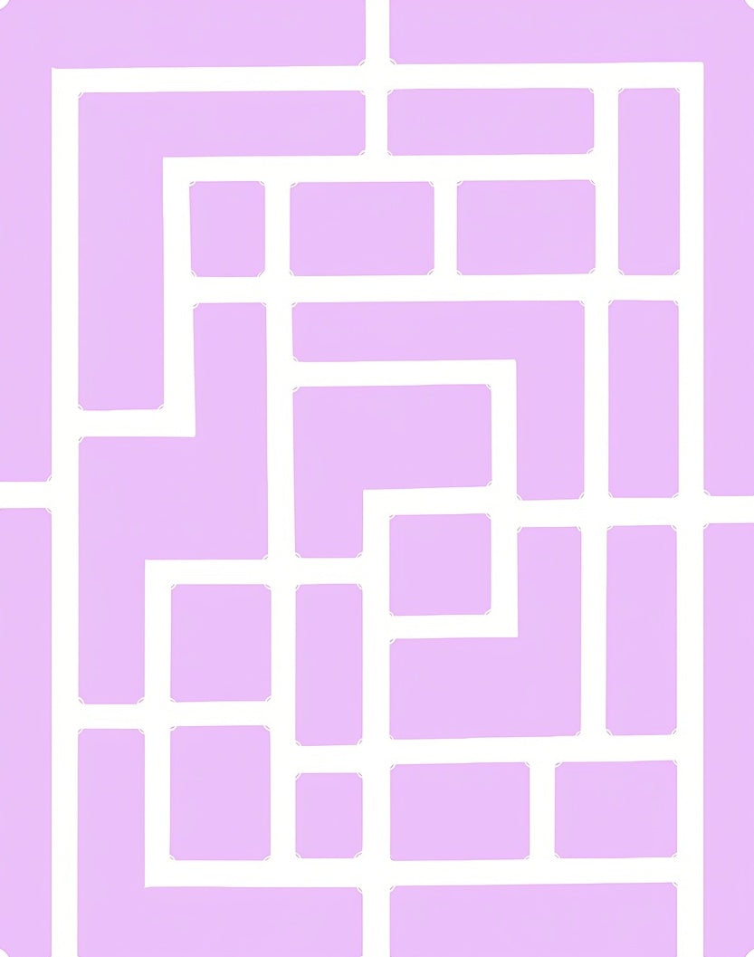 Modern Abstract Geometric Design Rug