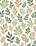 Botanical Branch Pattern Rug