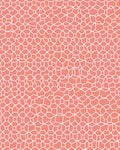 Coral Organic Cell Pattern Rug