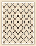 Neutral Geometric Patterned Design Rug