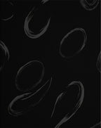 Abstract Brushstroke Circles Pattern Rug