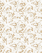 Abstract Swirls Brushstroke Pattern Rug