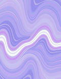 Flowing Pastel Waves Design Rug