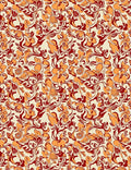 Art Nouveau Floral Swirl Pattern Rug