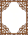 Ornate Scrollwork With Leaf Accents Rug