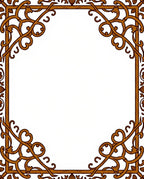 Ornate Scrollwork With Leaf Accents Rug