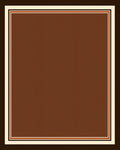 Classic Bordered Brown Design Rug