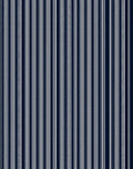 Classic Navy And White Striped Pattern Rug