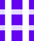 Bold Purple Stripe Modern Rug