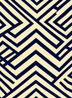 Geometric Lines Pattern Rug