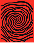 Vibrant Swirl Pattern Design Rug