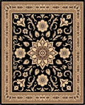 Ornate Floral Vintage Pattern Rug