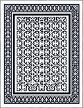 Intricate Classic Geometric Pattern Rug