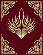 Ornate Fan and Filigree Rug