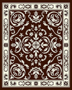 Classic Floral Scrollwork Design Rug