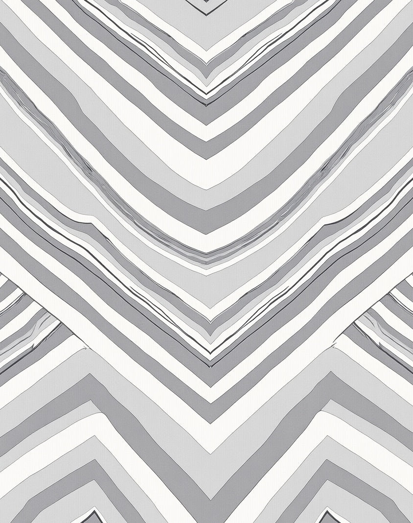 Geometric Chevron Stripe Pattern Rug