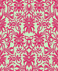 Ornate Floral Scrollwork Pattern Rug
