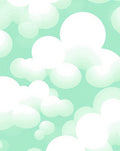 Dreamy Cloudscape Abstract Design Rug