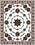 Classic Floral Vine Decorative Rug