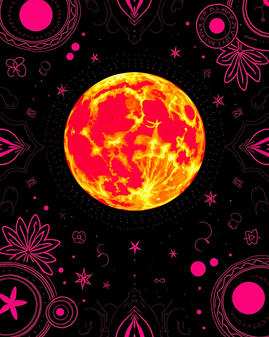 Celestial Sun Cosmic Vibe Rug
