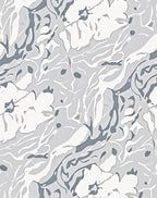 Abstract Floral Camouflage Pattern Rug