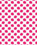 Pink Starburst Geometric Pattern Rug