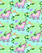 Pastel Unicorn Fantasy Pattern Rug
