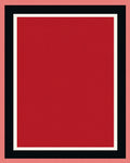 Bold Color Block Layered Rug