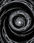 Abstract Swirl Galaxy Pattern Rug