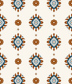Geometric Medallion Tribal Pattern Rug