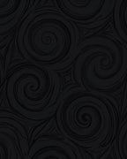 Dark Swirl Abstract Pattern Rug