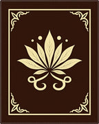 Elegant Floral Centerpiece Border Rug