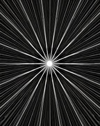 Radiant Burst Black White Graphic Rug