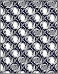Bold Butterfly And Face Motif Rug