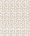 Brown Abstract Scribble Pattern Rug