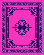 Ornate Floral and Scroll Design Rug