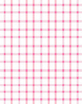 Pink And White Checked Pattern Rug