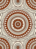 Tonal Medallion Pattern Design Rug