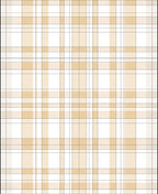 Soft Beige Plaid Patterned Ground Rug