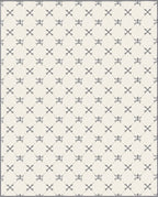 Classic Quatrefoil Diamond Pattern Rug