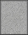 Intricate Labyrinth Pattern Rug